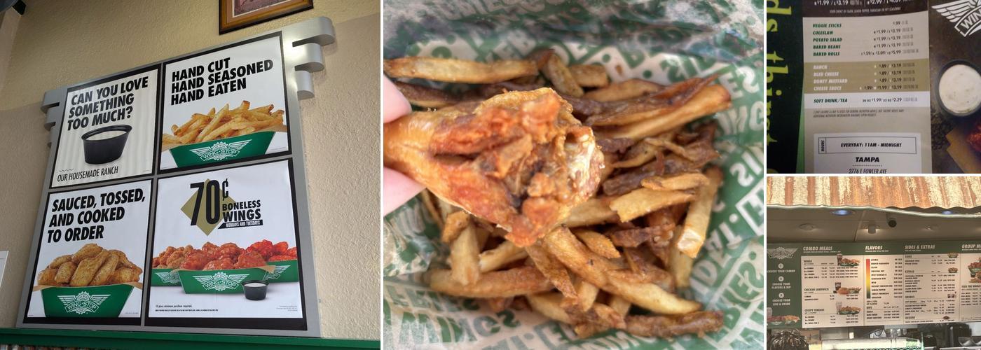 Wingstop Menu