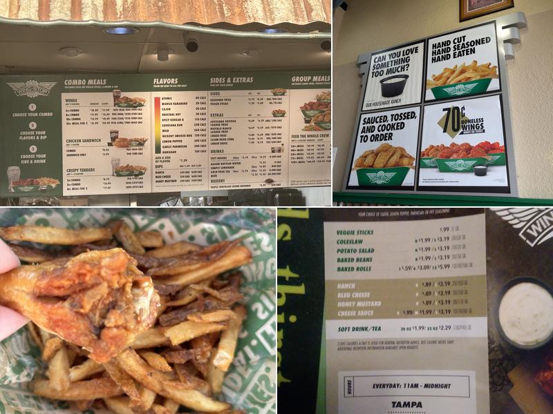Wingstop Menu