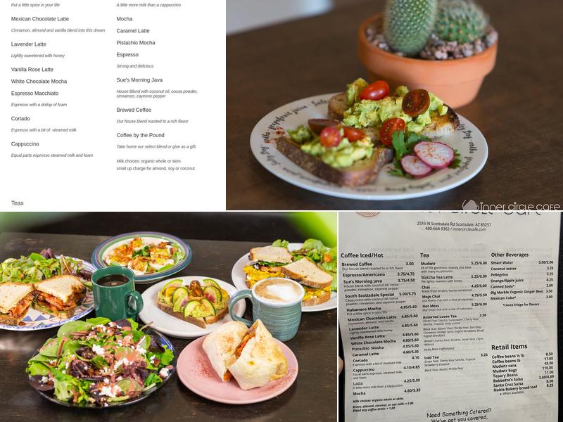 Inner Circle Cafe Menu