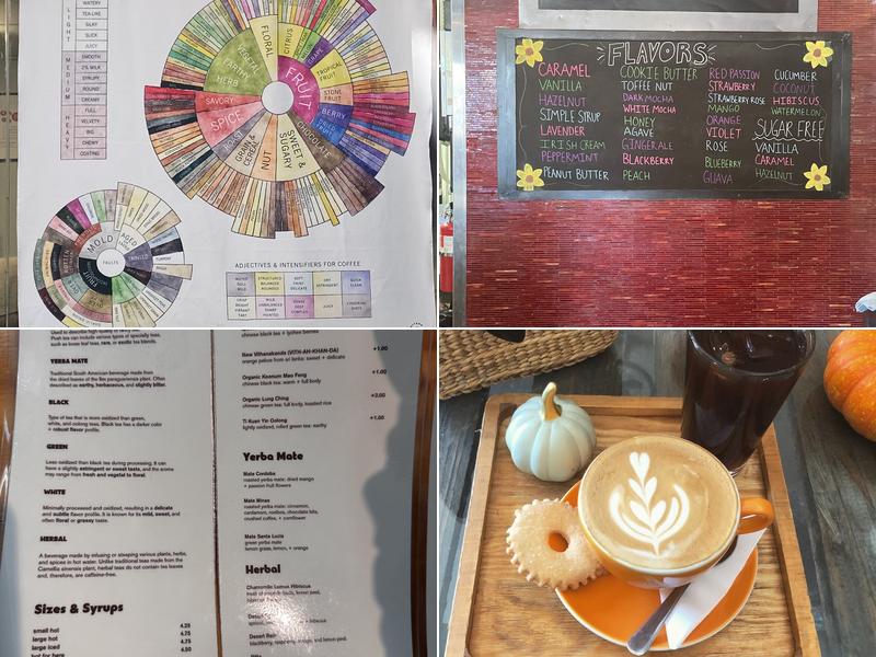 Infusion Coffee & Tea Crafters Menu