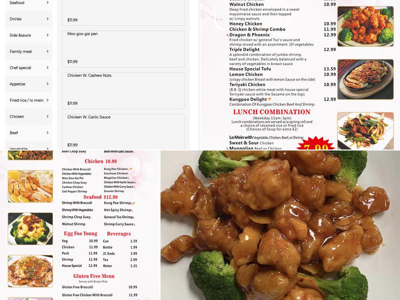 Beijing Express Menu