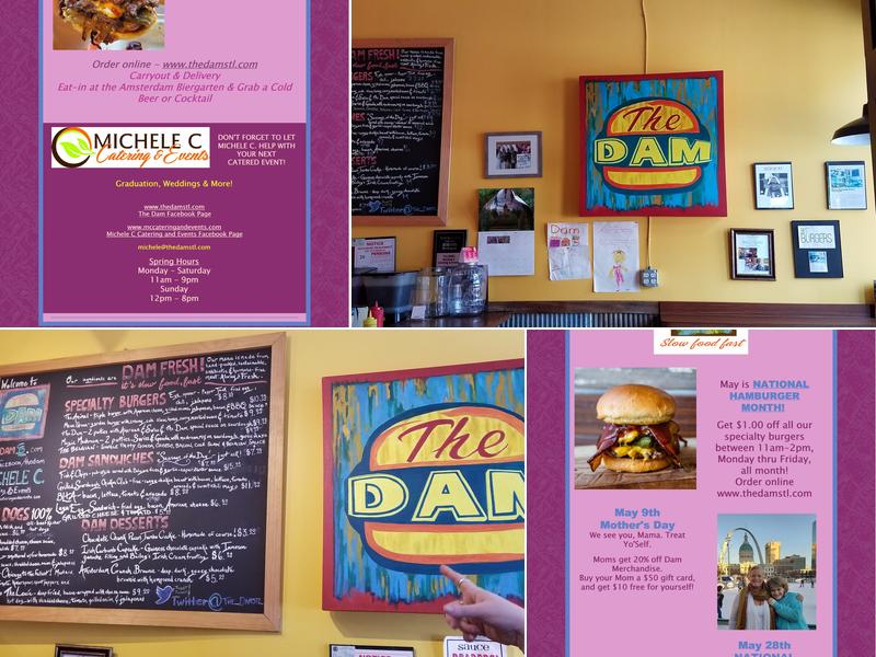 The Dam Menu