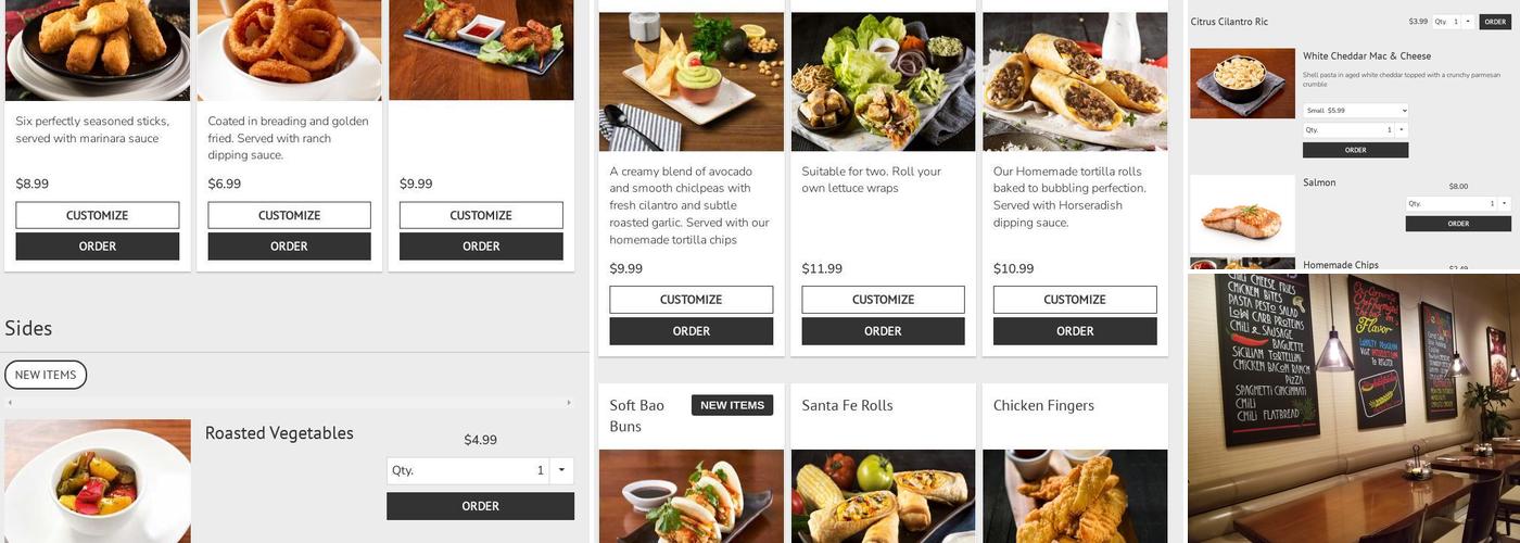 Select Pizza | Grill Menu