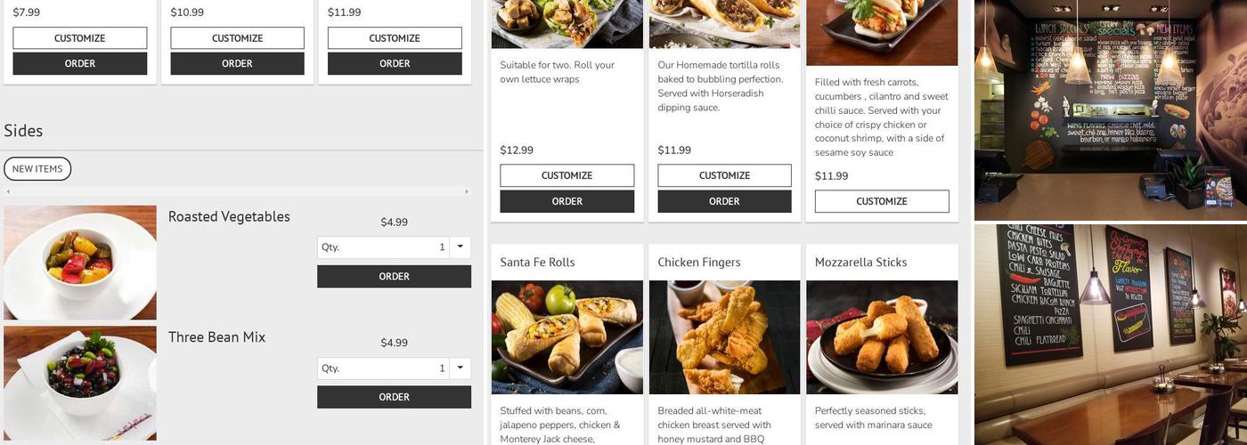 Select Pizza | Grill Menu
