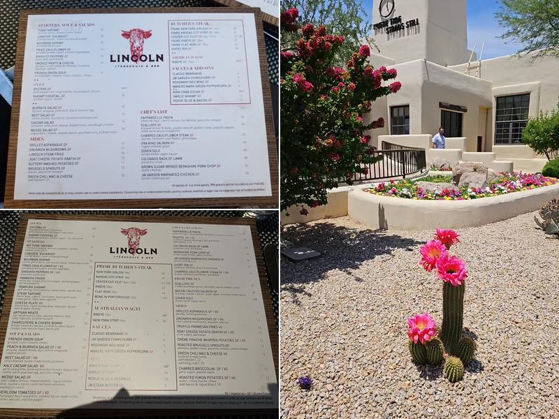 Lincoln Steakhouse & Bar Menu