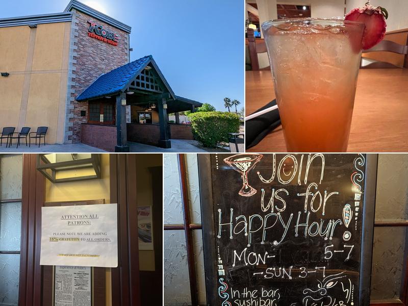 Kobe Japanese Steak House 1125 W Elliot Rd, Tempe