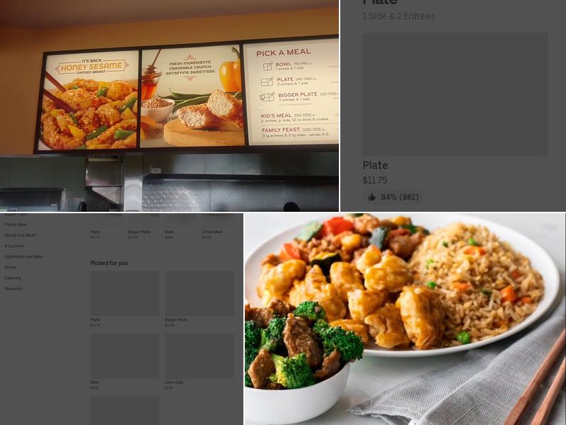 Panda Express Menu