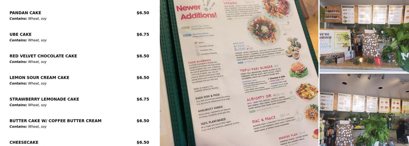 Loving Hut - University Dr - Tempe, AZ Menu