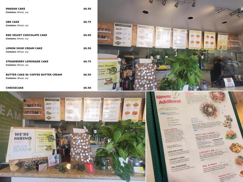 Loving Hut - University Dr - Tempe, AZ Menu