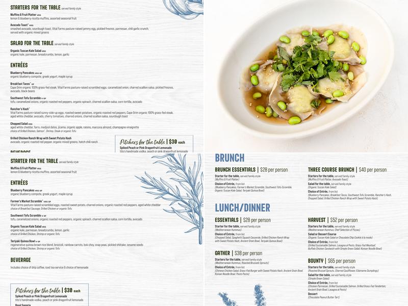 True Food Kitchen Menu