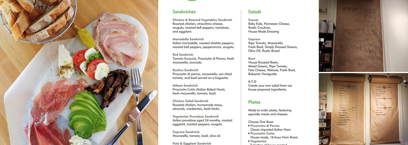 Pitango Bakery + Cafe Menu