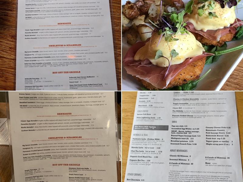 Spoons Menu