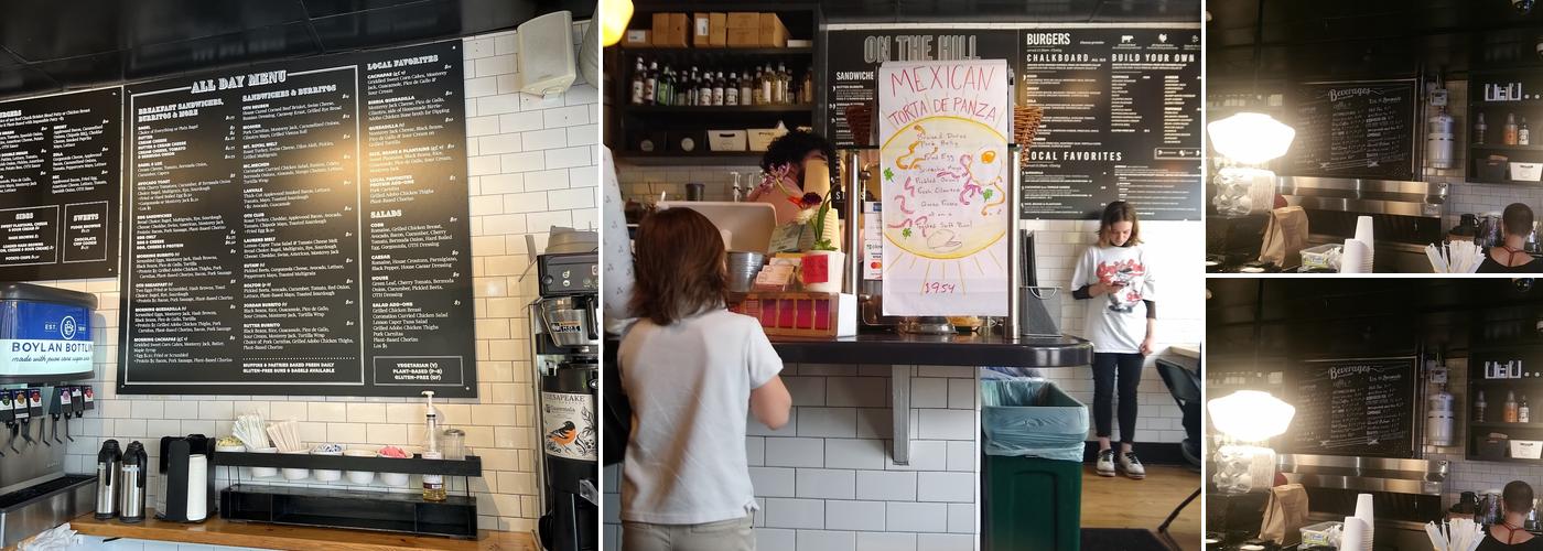 On the Hill Cafe Menu