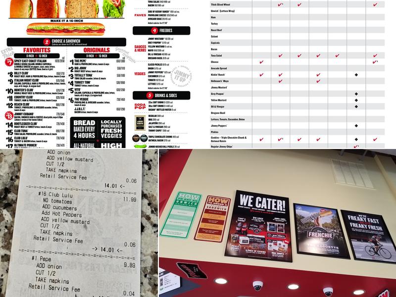Jimmy John's Menu