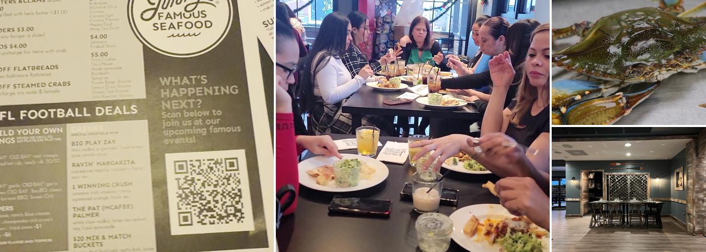 Jimmy's Famous Seafood Menu