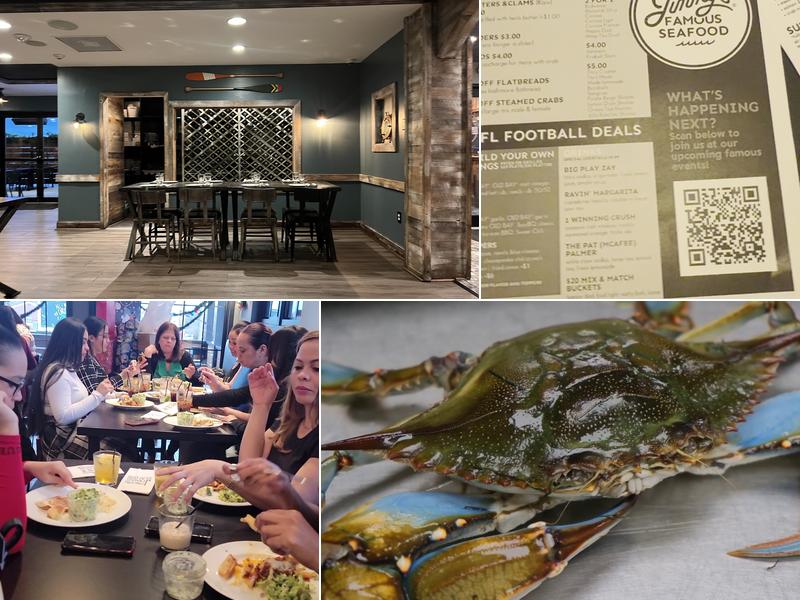 Jimmy's Famous Seafood Menu