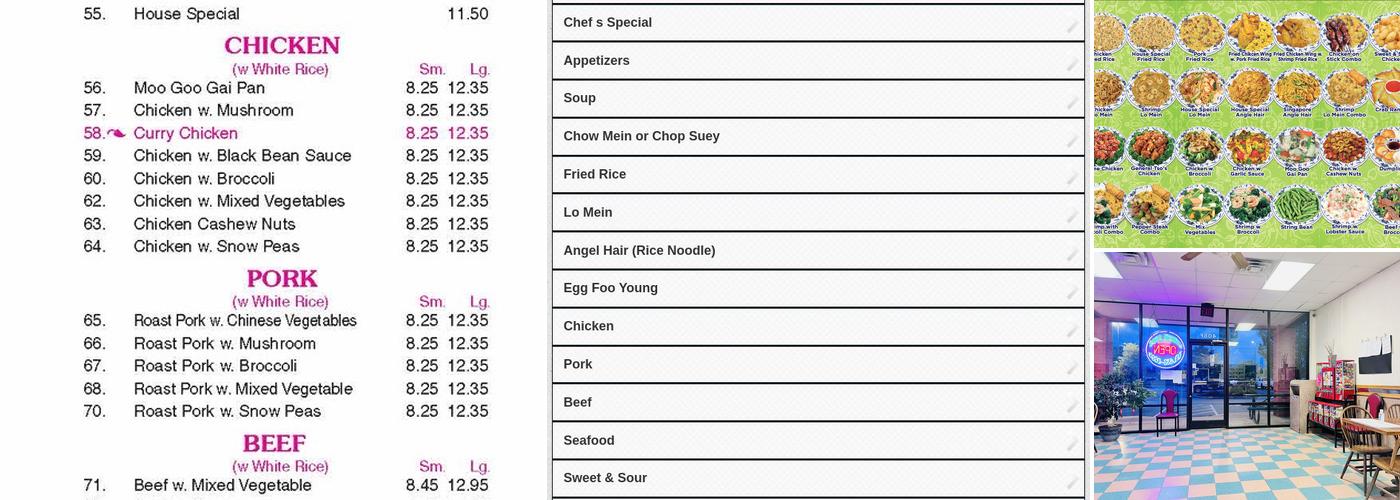 China Menu