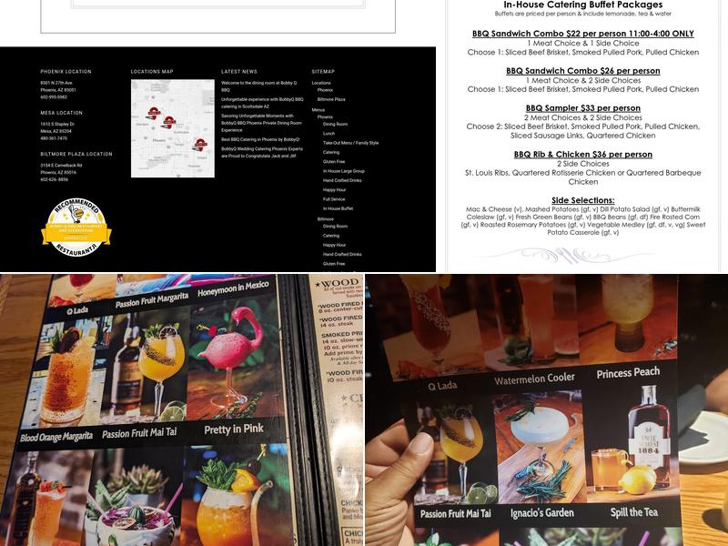 Bobby-Q BBQ Restaurant and Steakhouse Menu