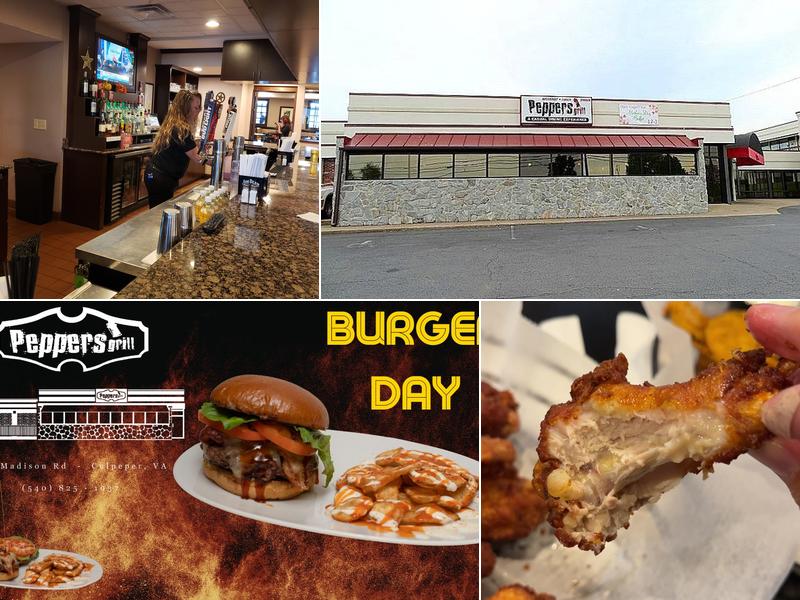 Peppers Grill 791 Madison Rd, Culpeper