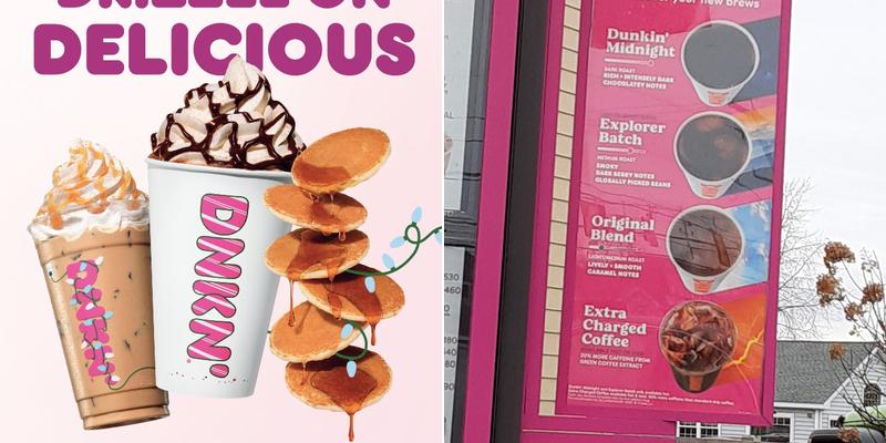 Dunkin' Menu