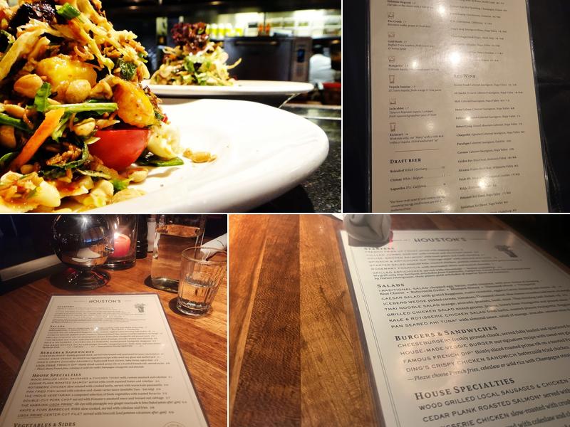 Houston's Menu