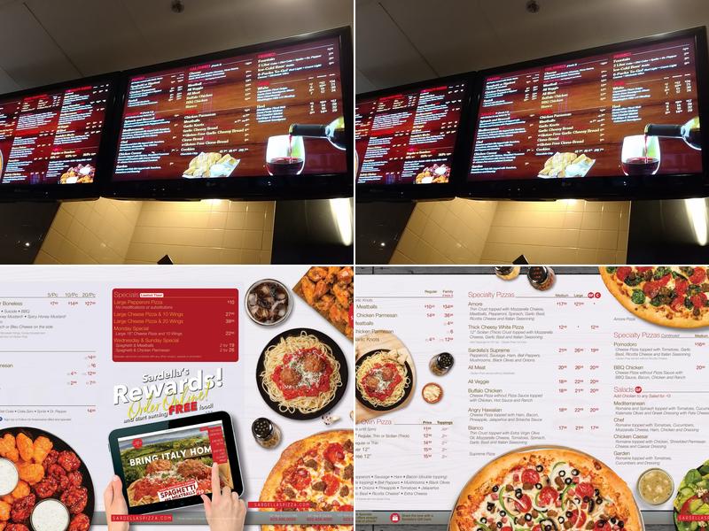 Sardella's Pizza & Wings Menu