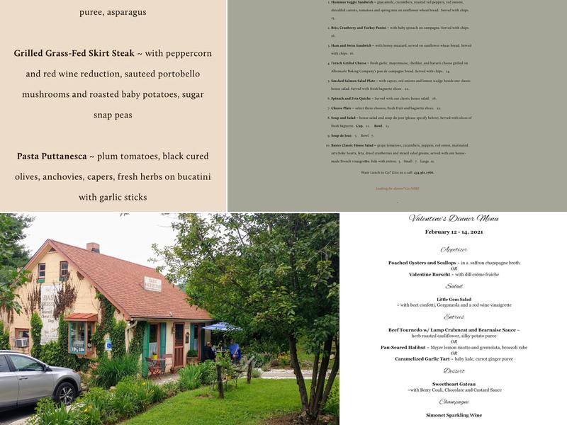 Basic Necessities Menu