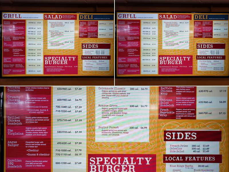 West Range Café Menu