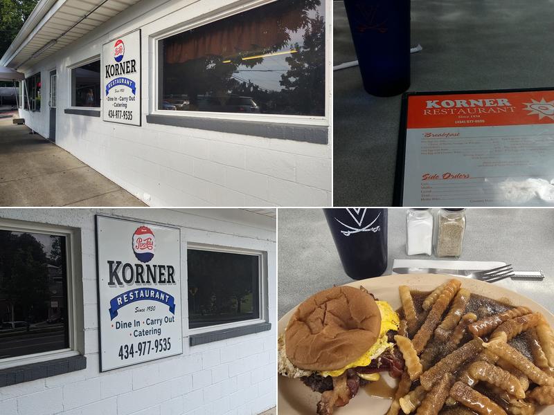 Korner Restaurant & Catering 415 Roosevelt Brown Blvd, Charlottesville