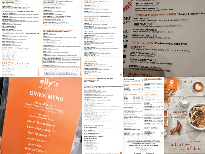 Elly's Brunch & Cafe (Phoenix) Menu