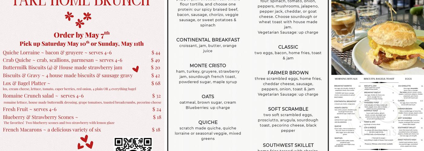 COLLEEN'S Menu