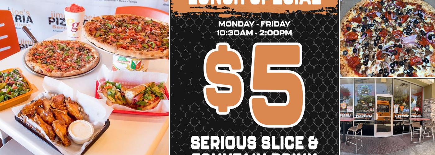 Jimmy and Joe's Pizzeria Serious Slices