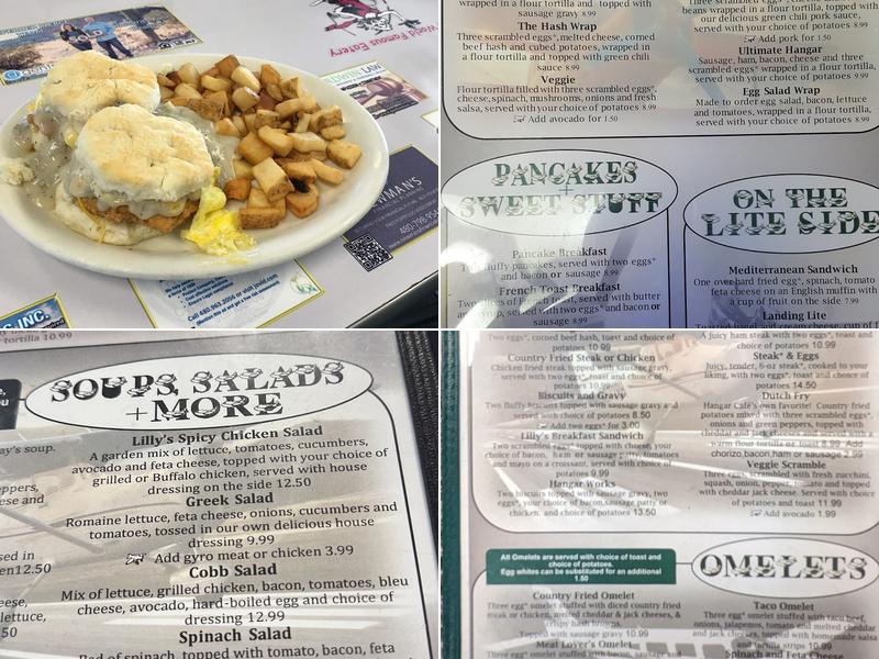 Hangar Café Menu