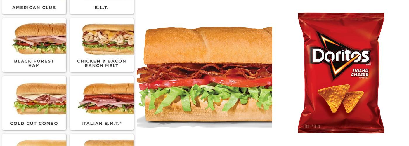 Subway Menu