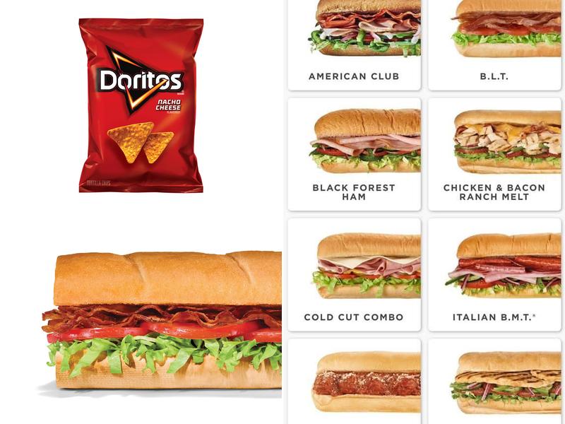 Subway Menu