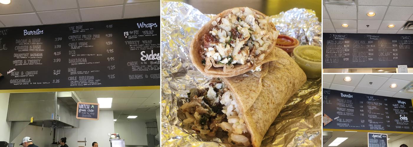 Rita's Burritos Menu