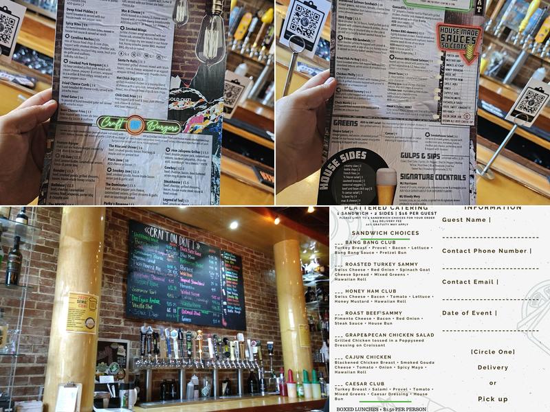 Mary Jane Burgers & Brew Menu