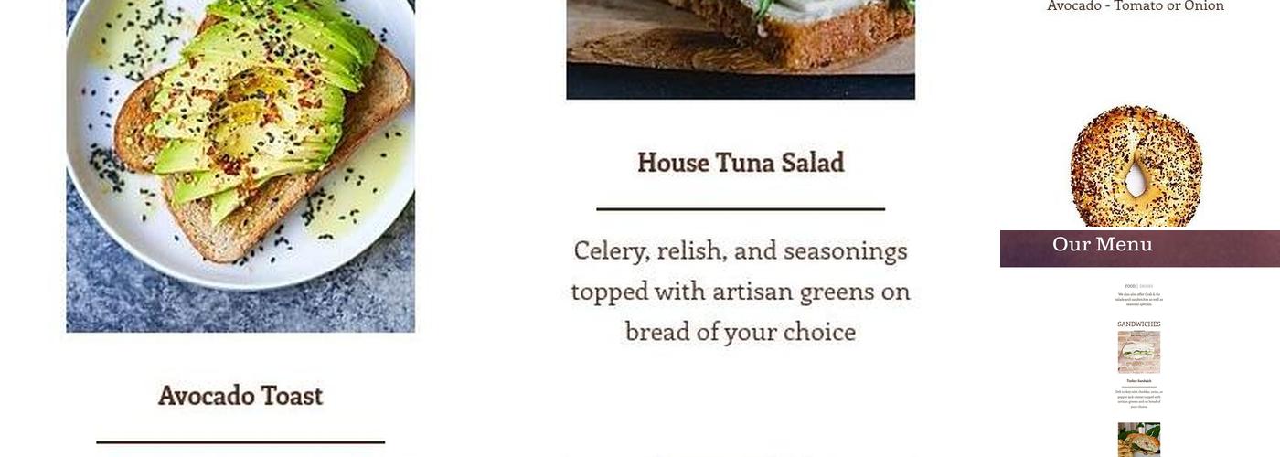 Raven’s Nest Coffee House Menu