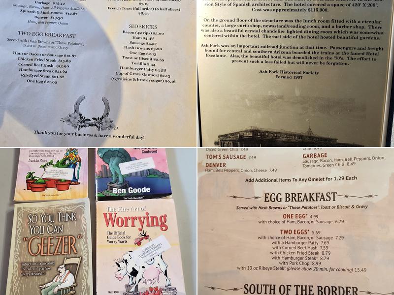 Ranch House Cafe Menu