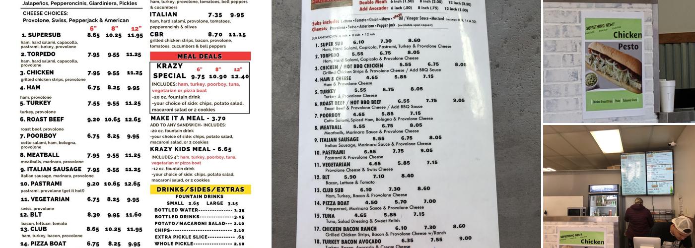 Krazy Sub Menu