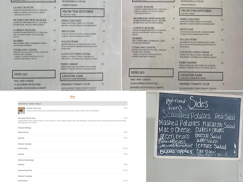 Thomas House Restaurant Menu