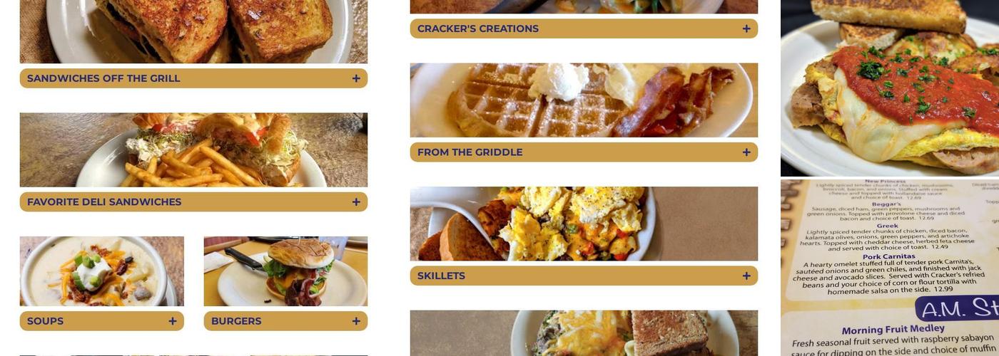 Crackers & Co. Café Menu