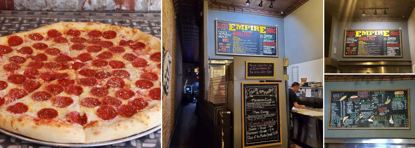Empire Pizza & Pub Menu