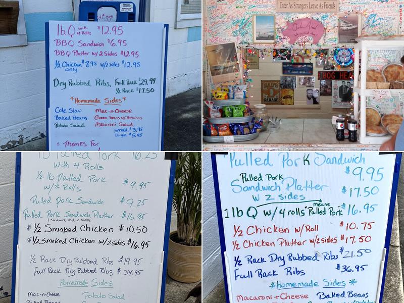 Paulie's Pig Out Menu