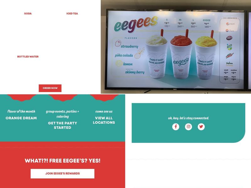 eegee's Menu