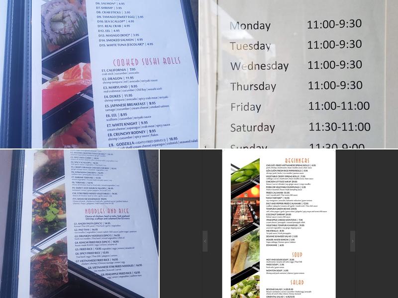 Beyond Restaurant & Lounge Menu