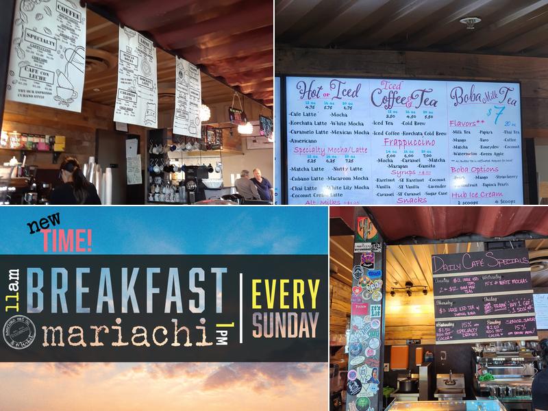 Café con Leche Menu