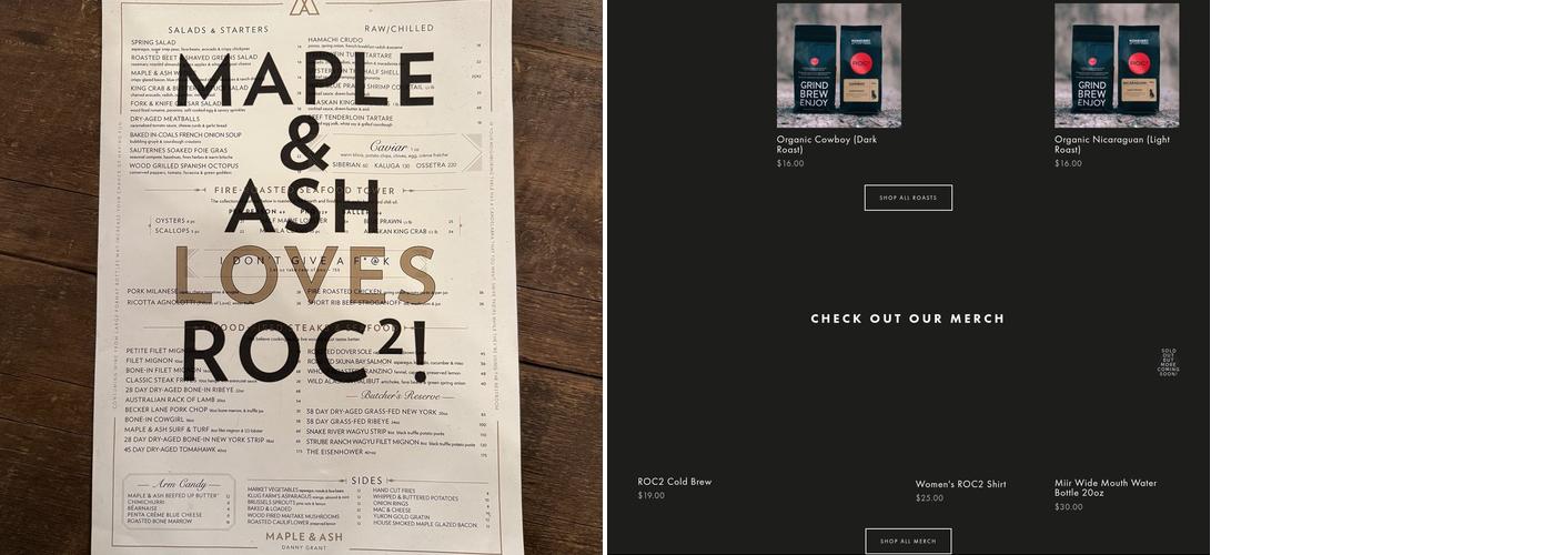 Roastery Of Cave Creek Menu