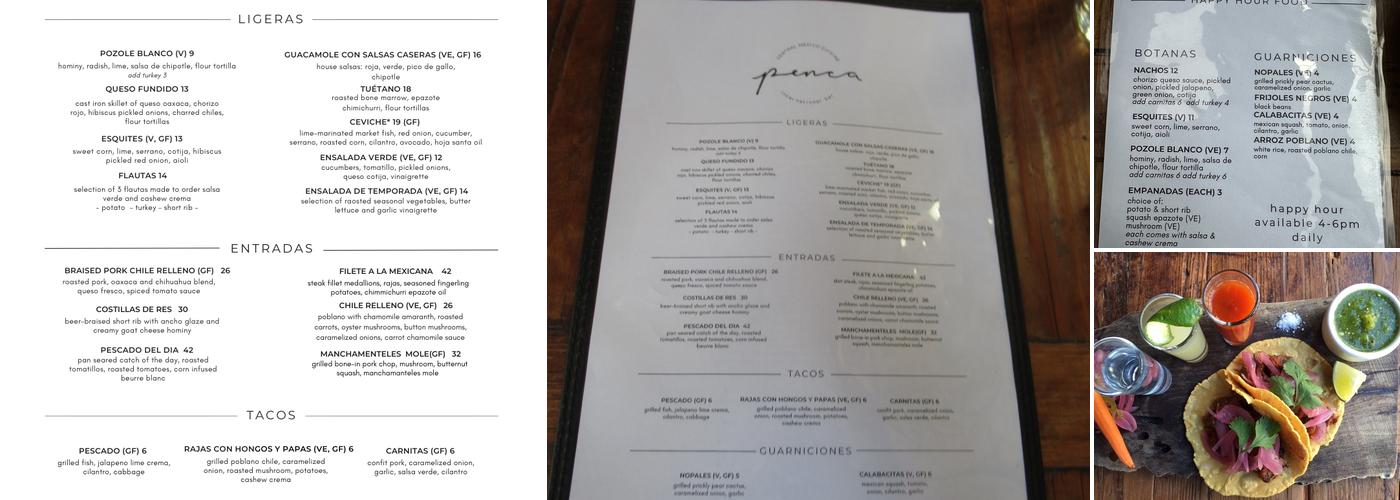 Penca Menu