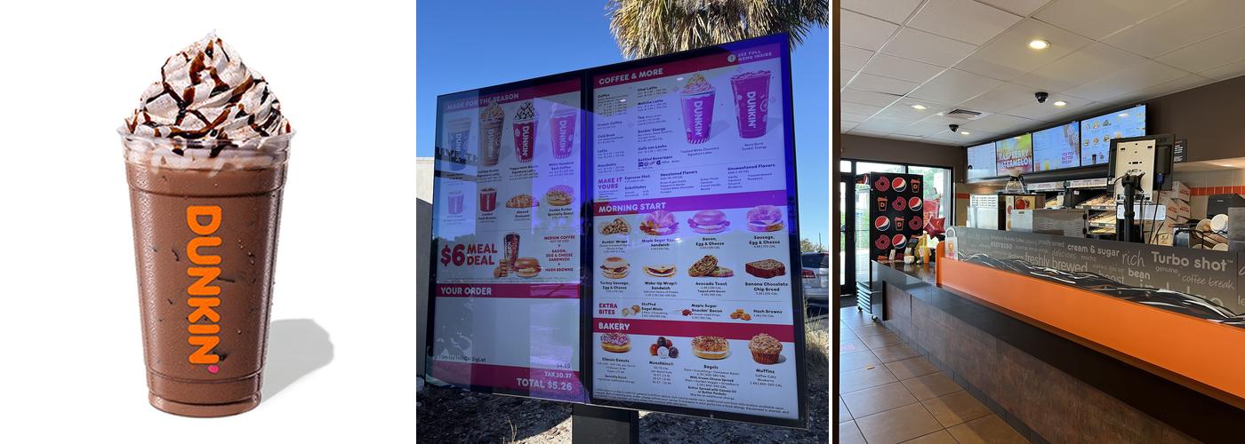 Dunkin' Menu